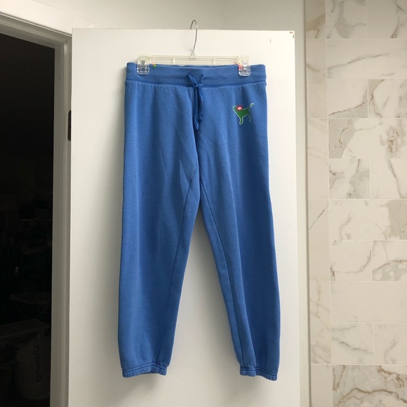 PINK VS Blue Sweatpants (XS) - Picture 2 of 9